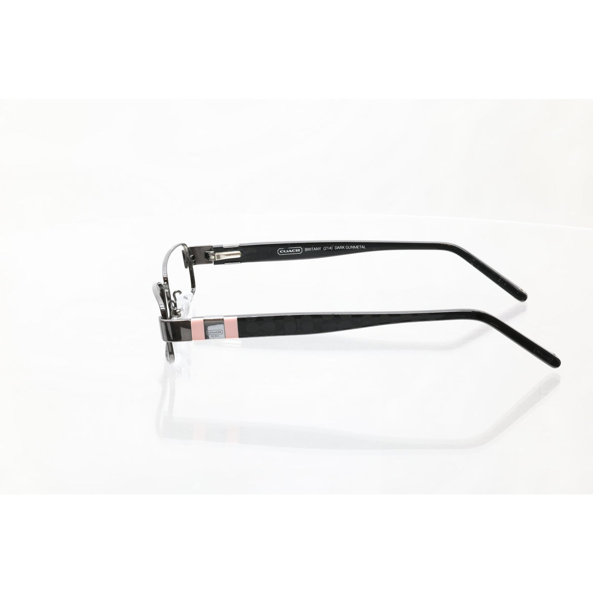 Coach Brittany (214) dark gunmetal eyeglass frames, photo 4 of 6