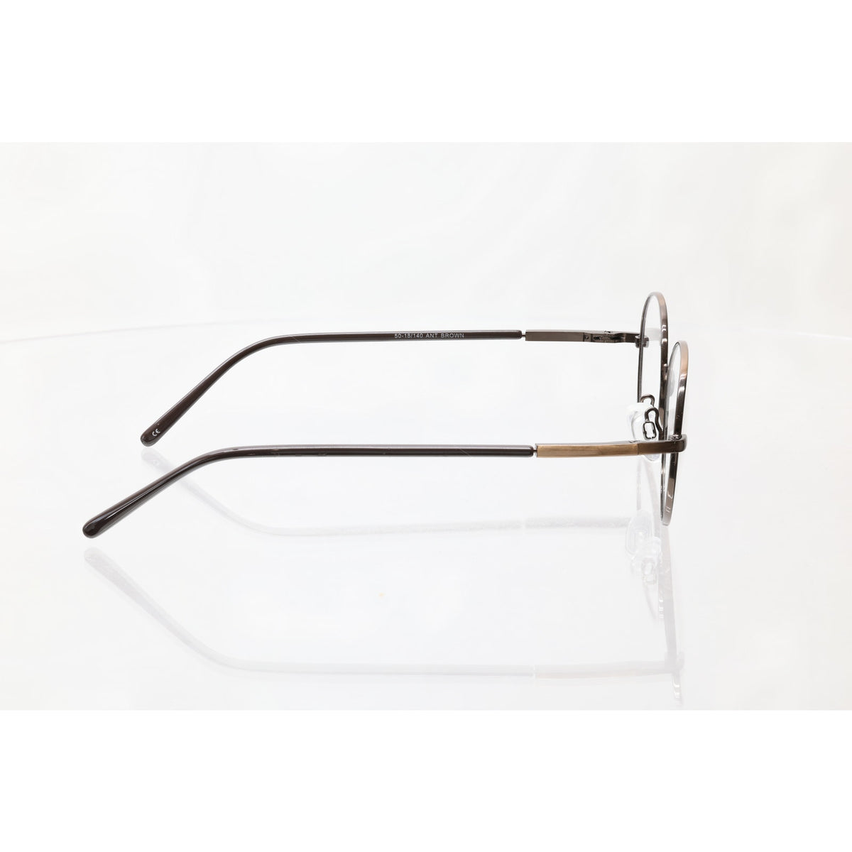 Modern Wise Ant. Brown 50-18-140mm Eyeglass FRAMES ONLY - NEW/WITHOUT TAGS
