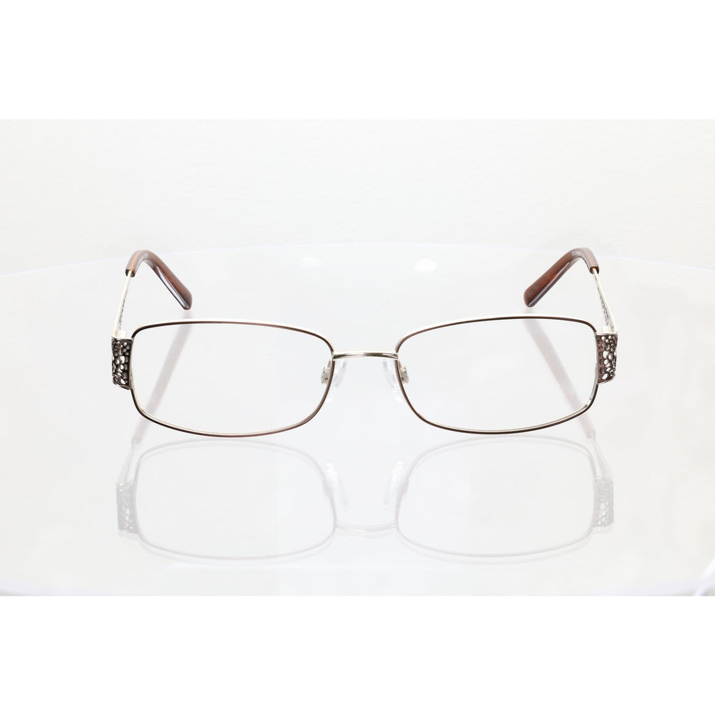 Gloria Vanderbilt 119M Zyloware 168 brown eyeglass frames, photo 3 of 8