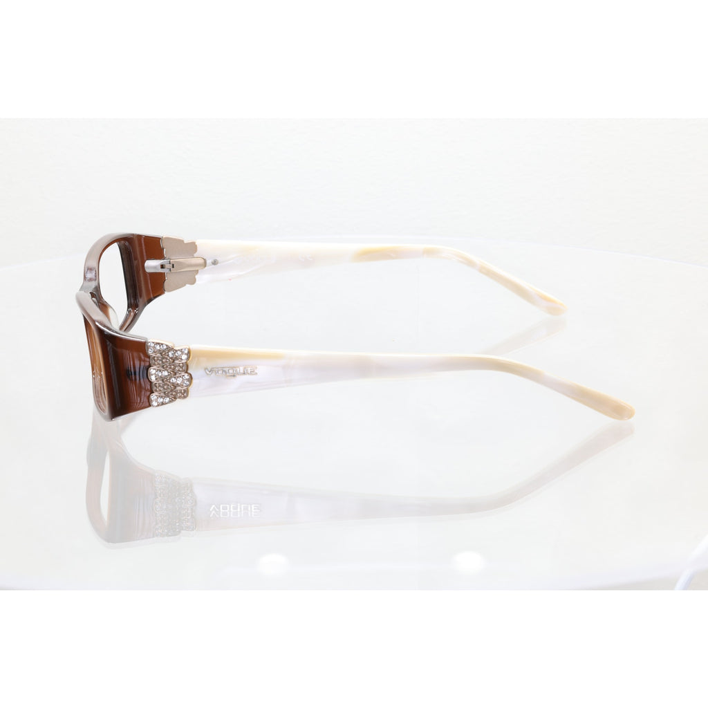 Vogue VO2595-1 1665 brown/beige eyeglass frames, photo 4 of 7