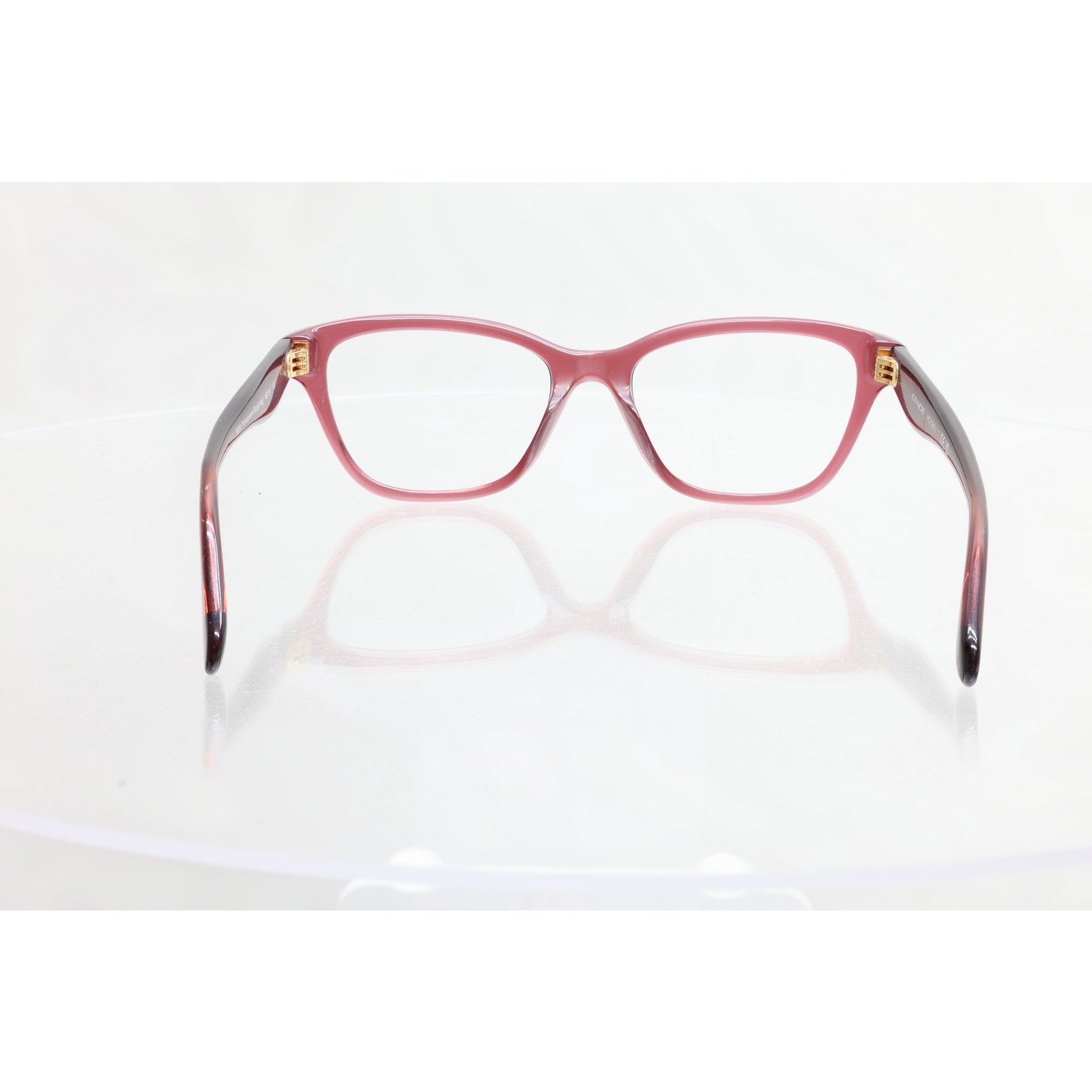 Coach HC 6243U 5824 (Transparent Burgundy) 49-16-135 Eyeglass FRAMES ONLY - GOOD
