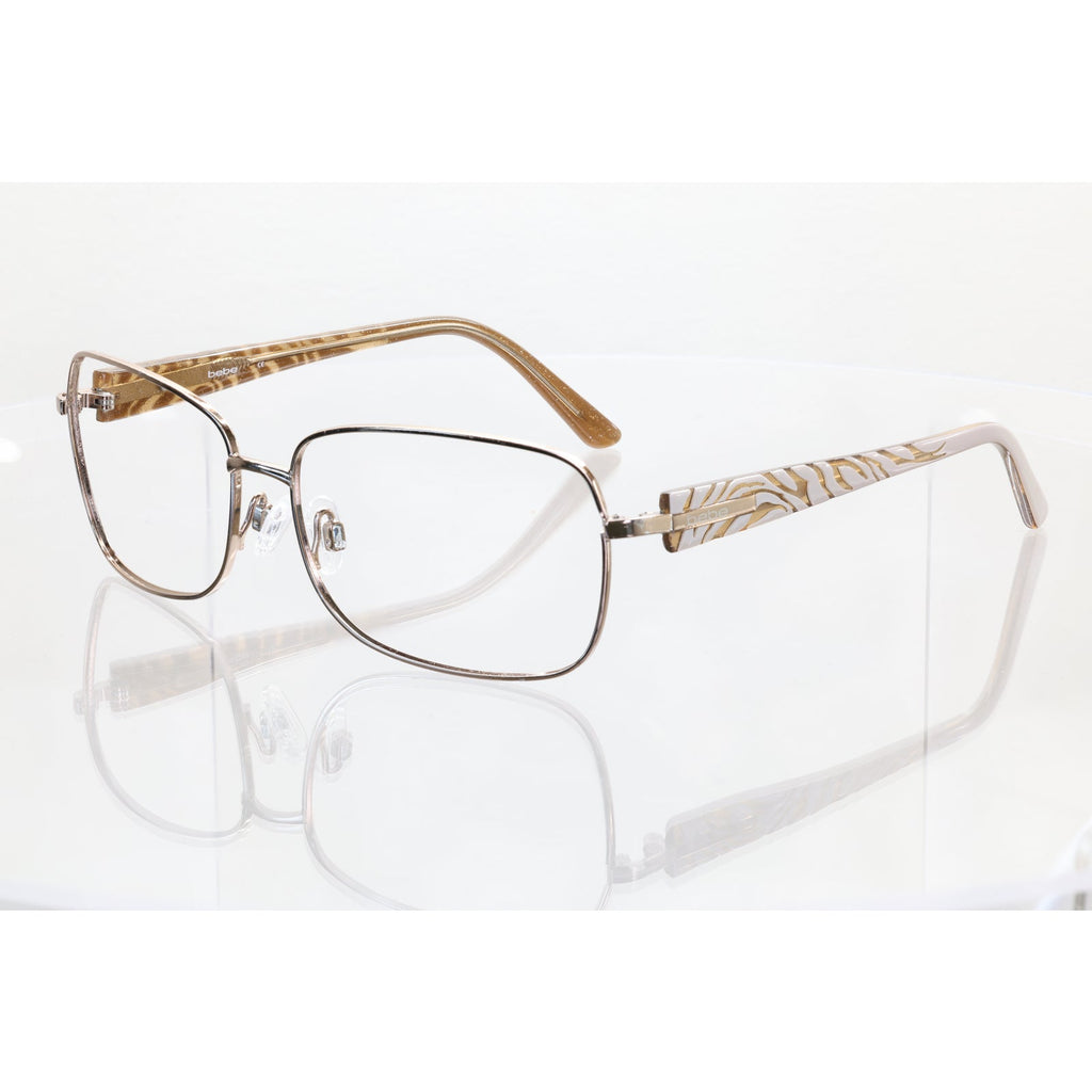 Bebe Grrrowl BB7088 gold/beige sunglass frames