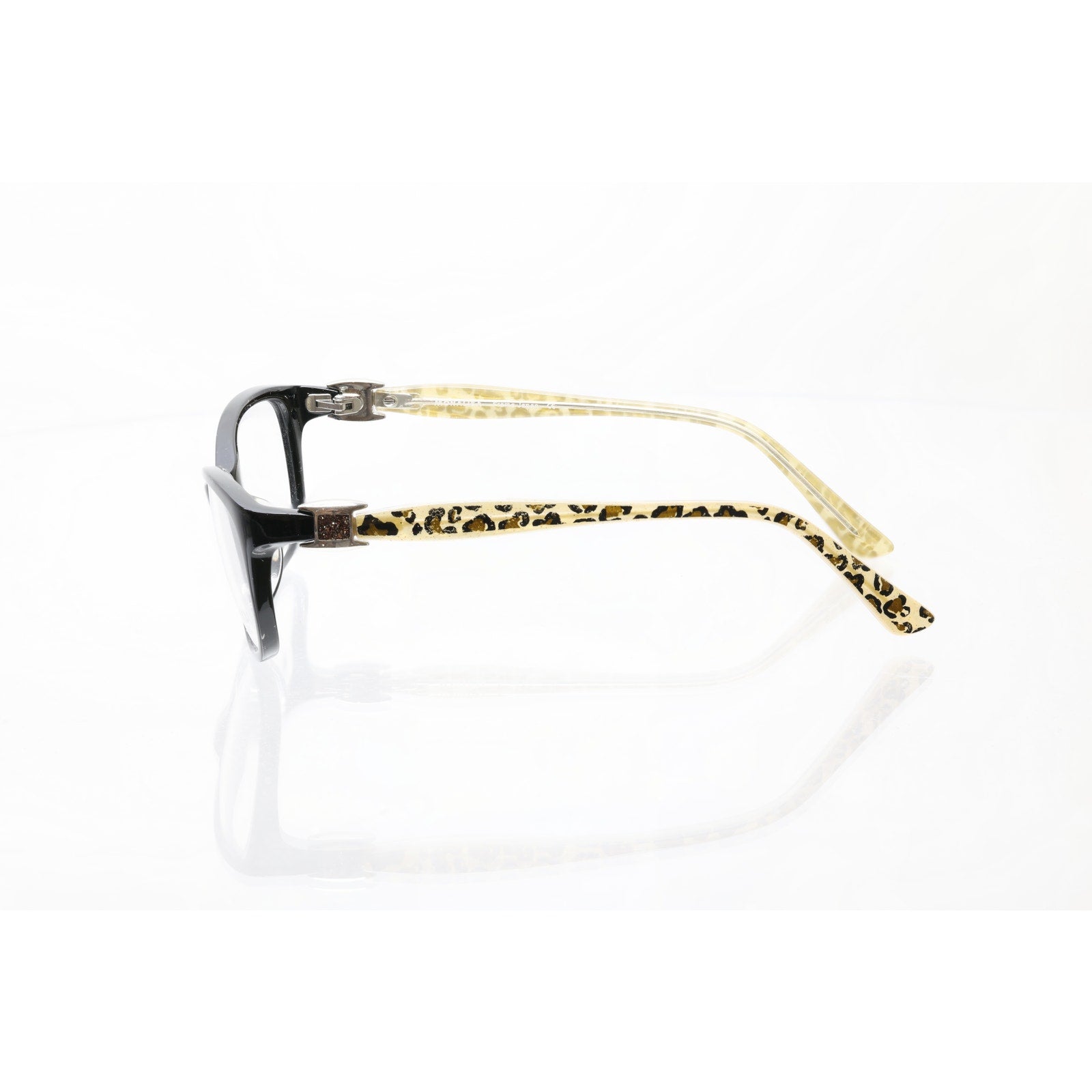 Monalisa M8817 C3 BK/Leopard 52-17-135mm Eyeglasses FRAMES ONLY - NEW CONDITION