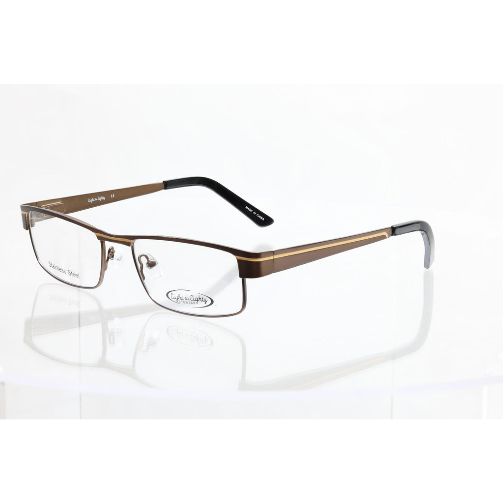 Eight to Eighty Jimmy Brown 53-18-135mm Eyeglasses FRAMES ONLY - NEW CONDITION