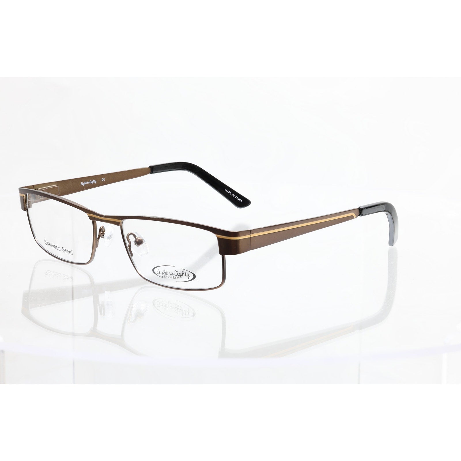Eight to Eighty Jimmy Brown 53-18-135mm Eyeglasses FRAMES ONLY - NEW CONDITION