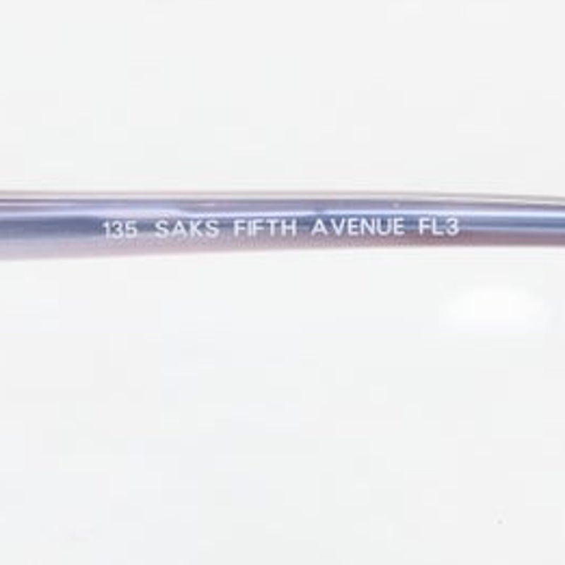 Saks Fifth Avenue S5A 152 FL3 green/purple eyeglass frames, photo 7 of 8