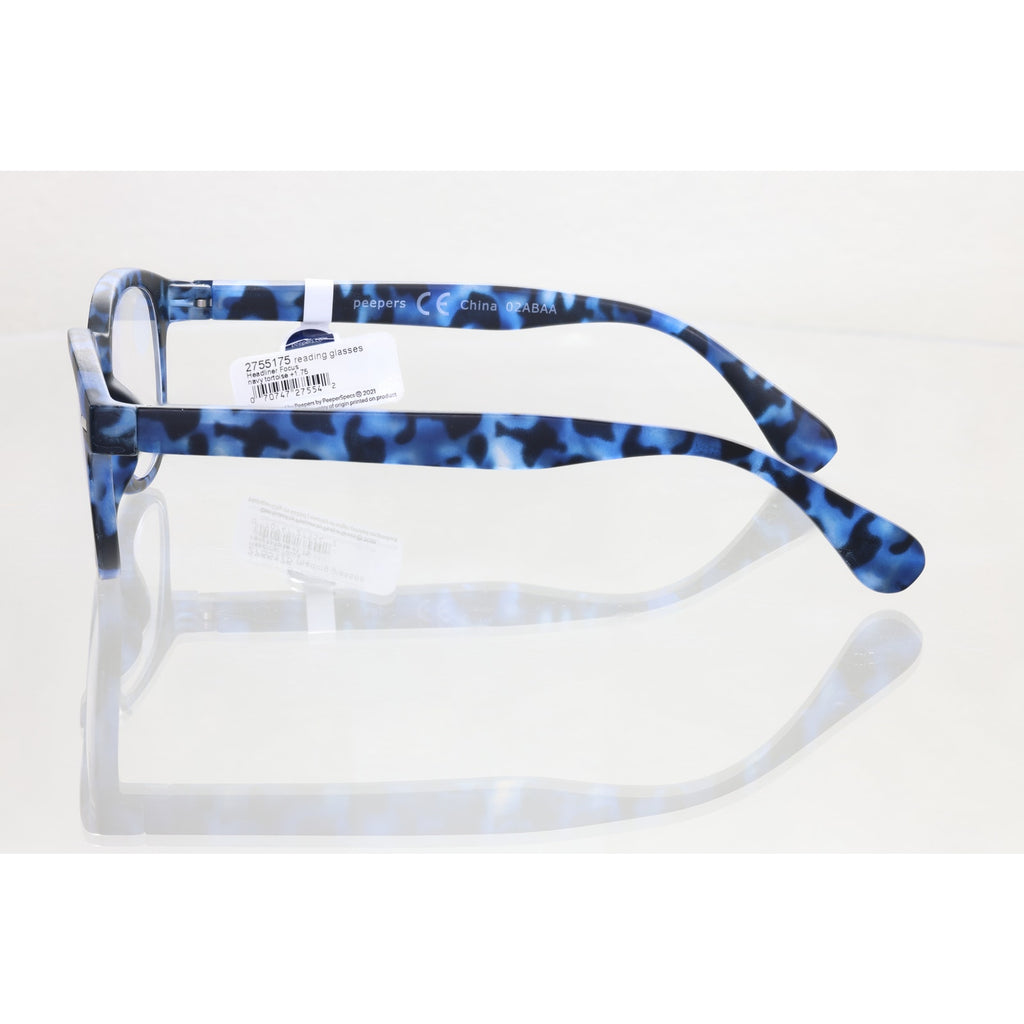 Peepers Headliner 02ABAA +1.75 blue/black reading glasses, photo 5 of 9