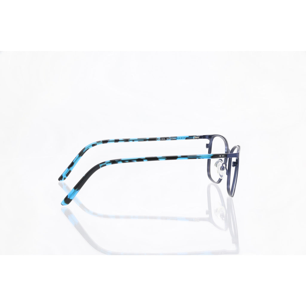 Chelsea Morgan CM6006 BL 50-17-135mm Eyeglasses FRAMES ONLY - VERY GOOD