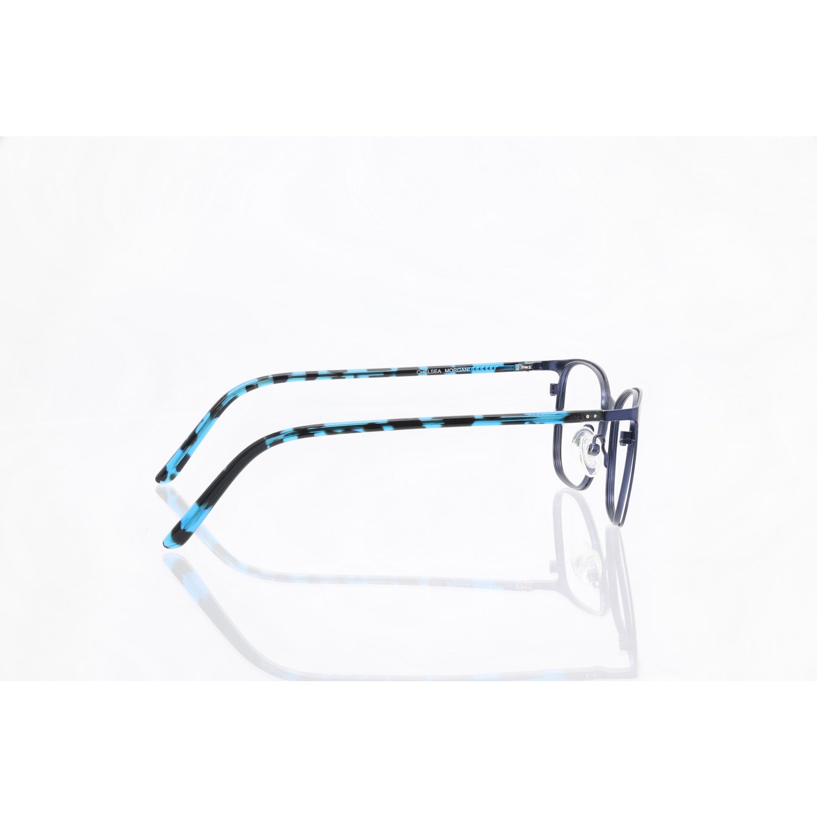 Chelsea Morgan CM6006 BL 50-17-135mm Eyeglasses FRAMES ONLY - VERY GOOD