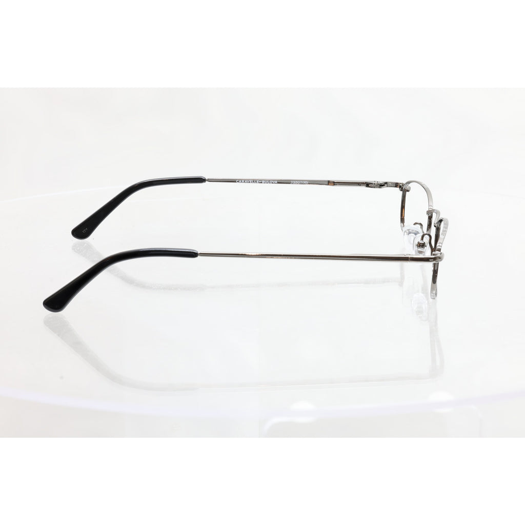 Caravelle By Bulova Johnstown Charcoal 49-20-140mm Eyeglass FRAMES ONLY - GOOD