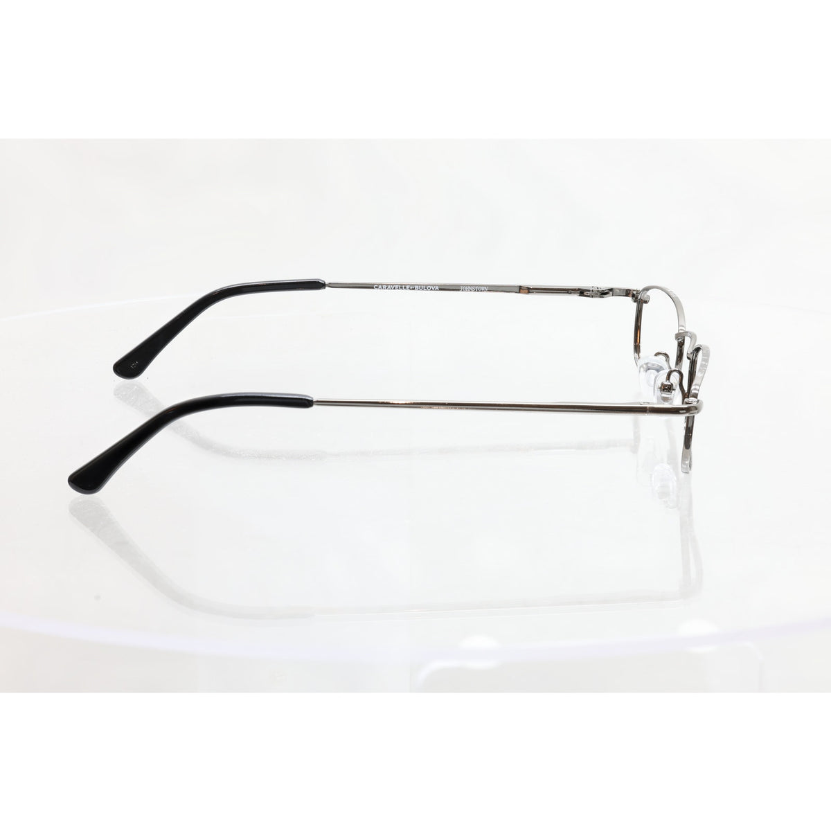 Caravelle By Bulova Johnstown Charcoal 49-20-140mm Eyeglass FRAMES ONLY - GOOD
