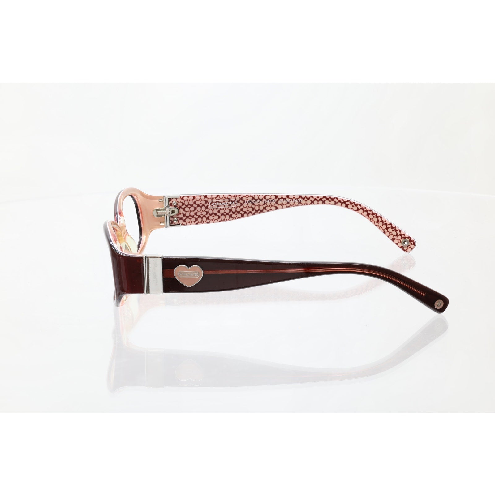 Coach Lindsay (S429) 52-18-130mm Burgundy Eyeglass FRAMES ONLY - GOOD CONDITION
