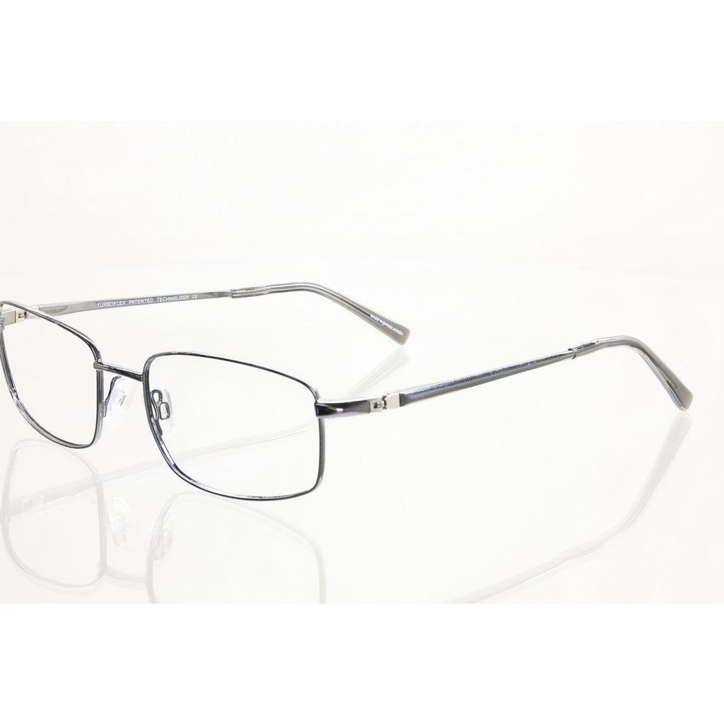 Turboflex TF2465 gray eyeglass frames