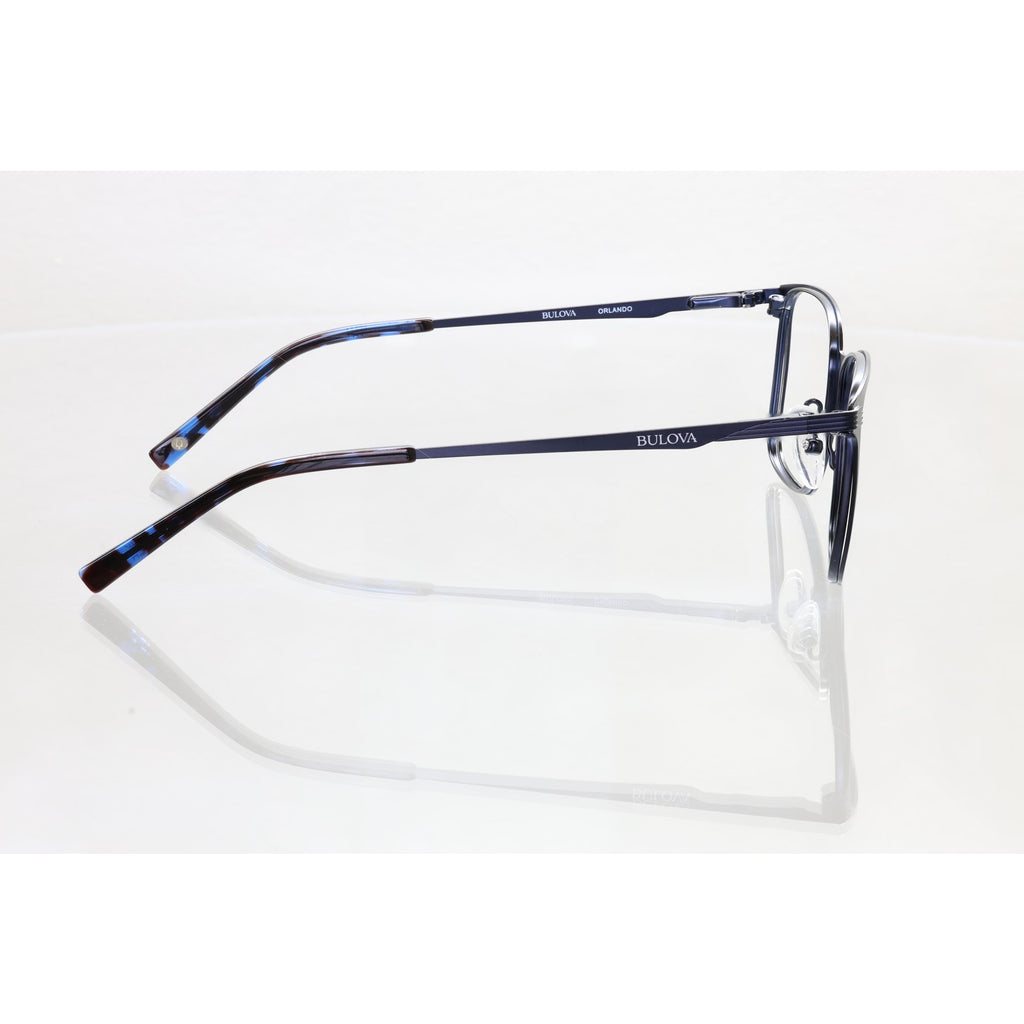 Bulova Orlando dark blue eyeglass frames, photo 6 of 8