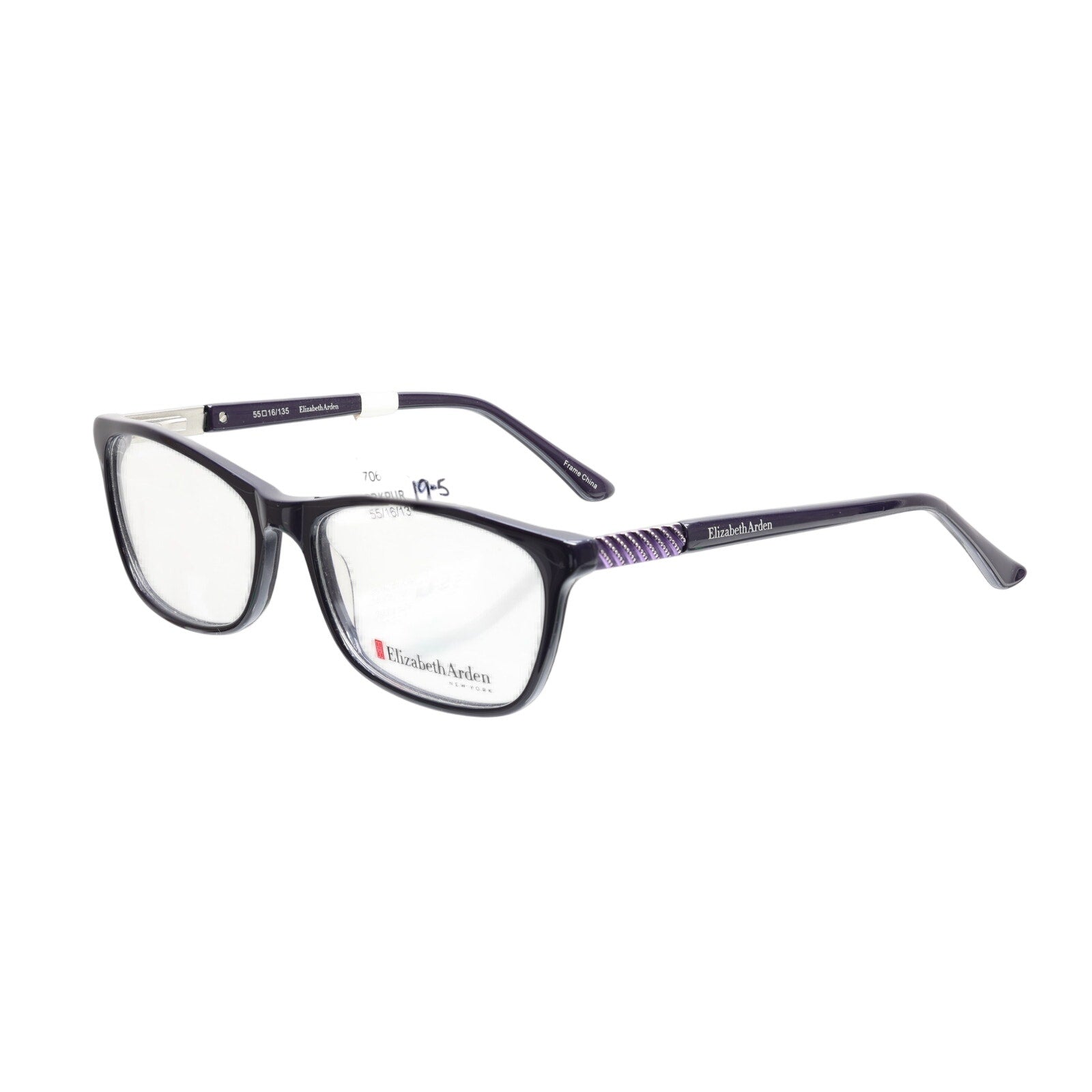 Elizabeth Arden EA1199-2 Dark Purple 55-16-135mm Eyeglasses FRAMES ONLY - NEW