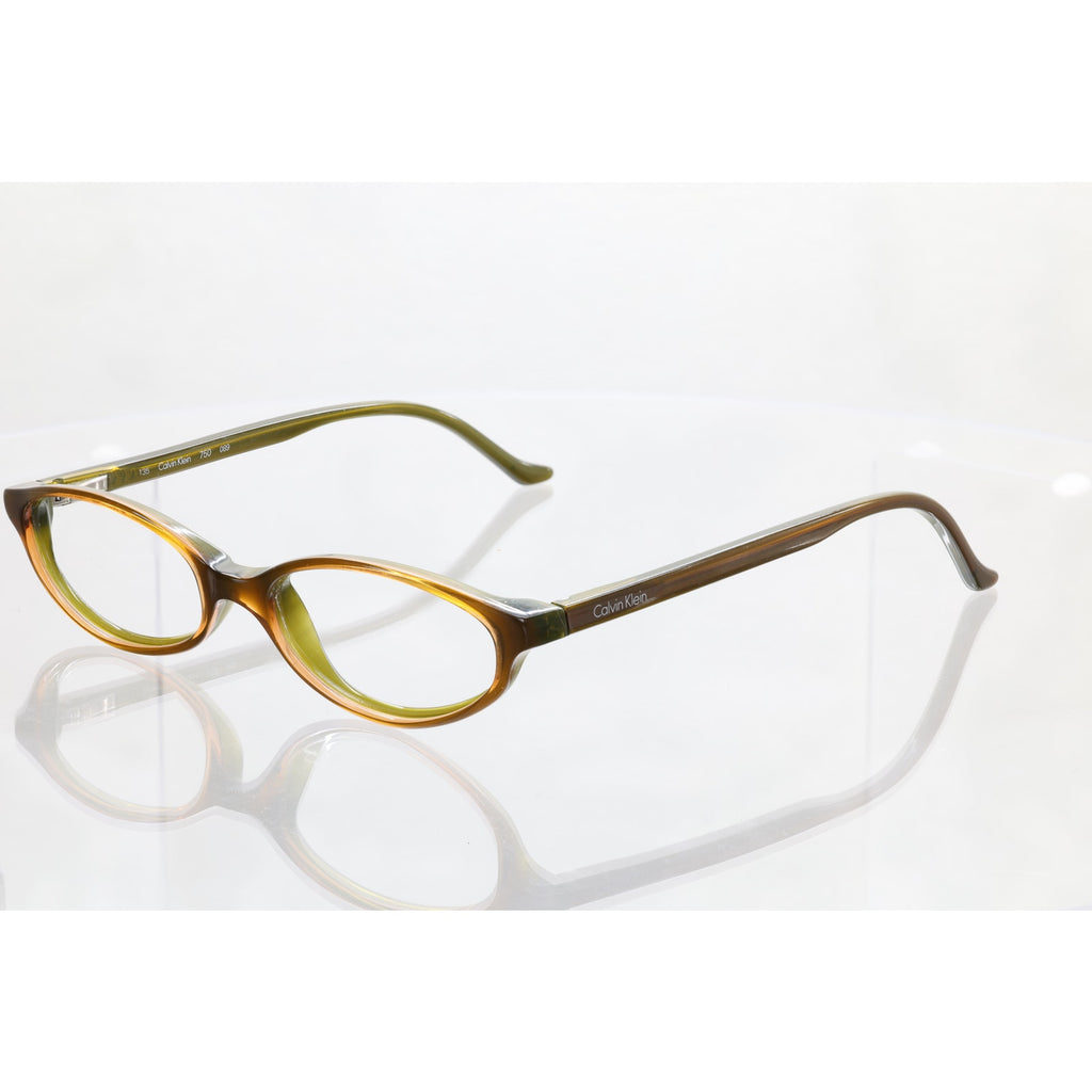 Calvin Klein 750 089 brown eyeglass frames