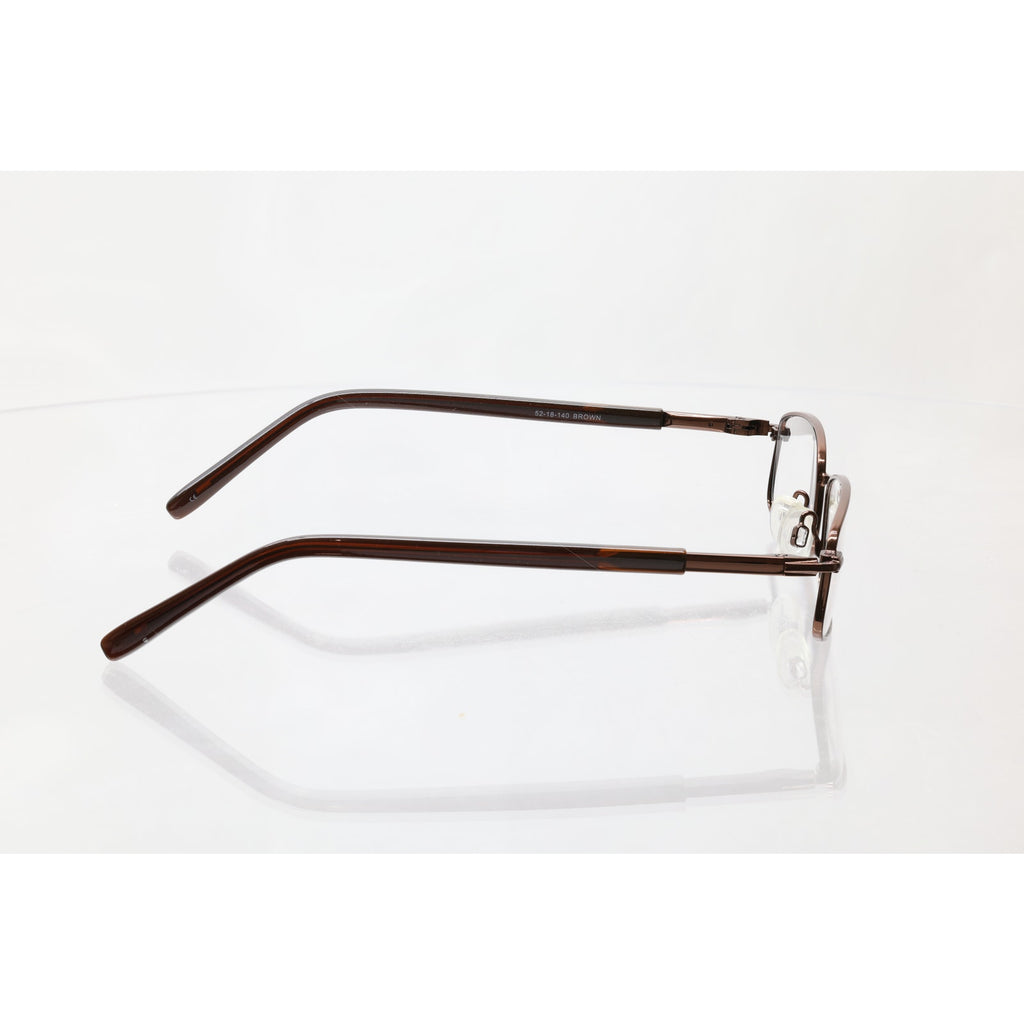 Modern Jazz Brown 52-18-140mm Eyeglass FRAMES ONLY - NEW/WITHOUT TAGS