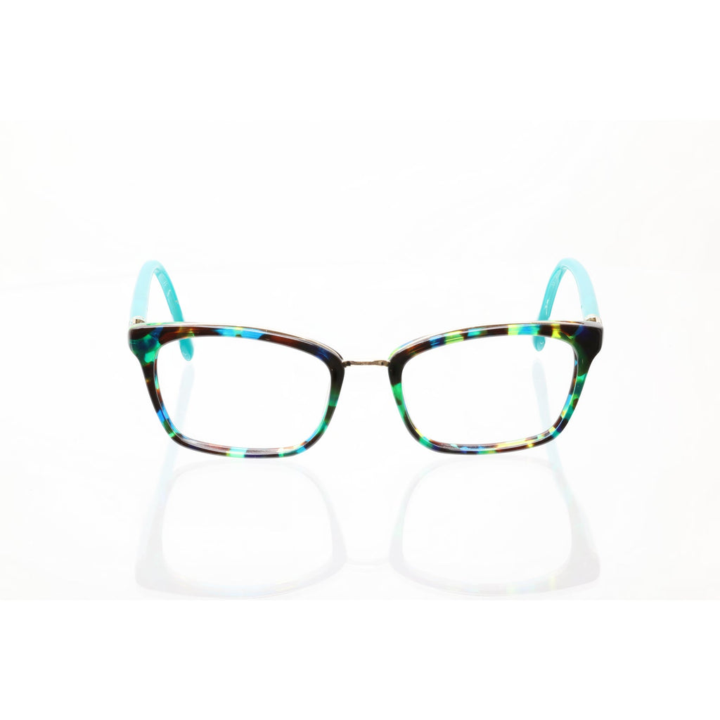 Lilly Pulitzer Bellmont AQ aqua eyeglass frames, photo 3 of 6