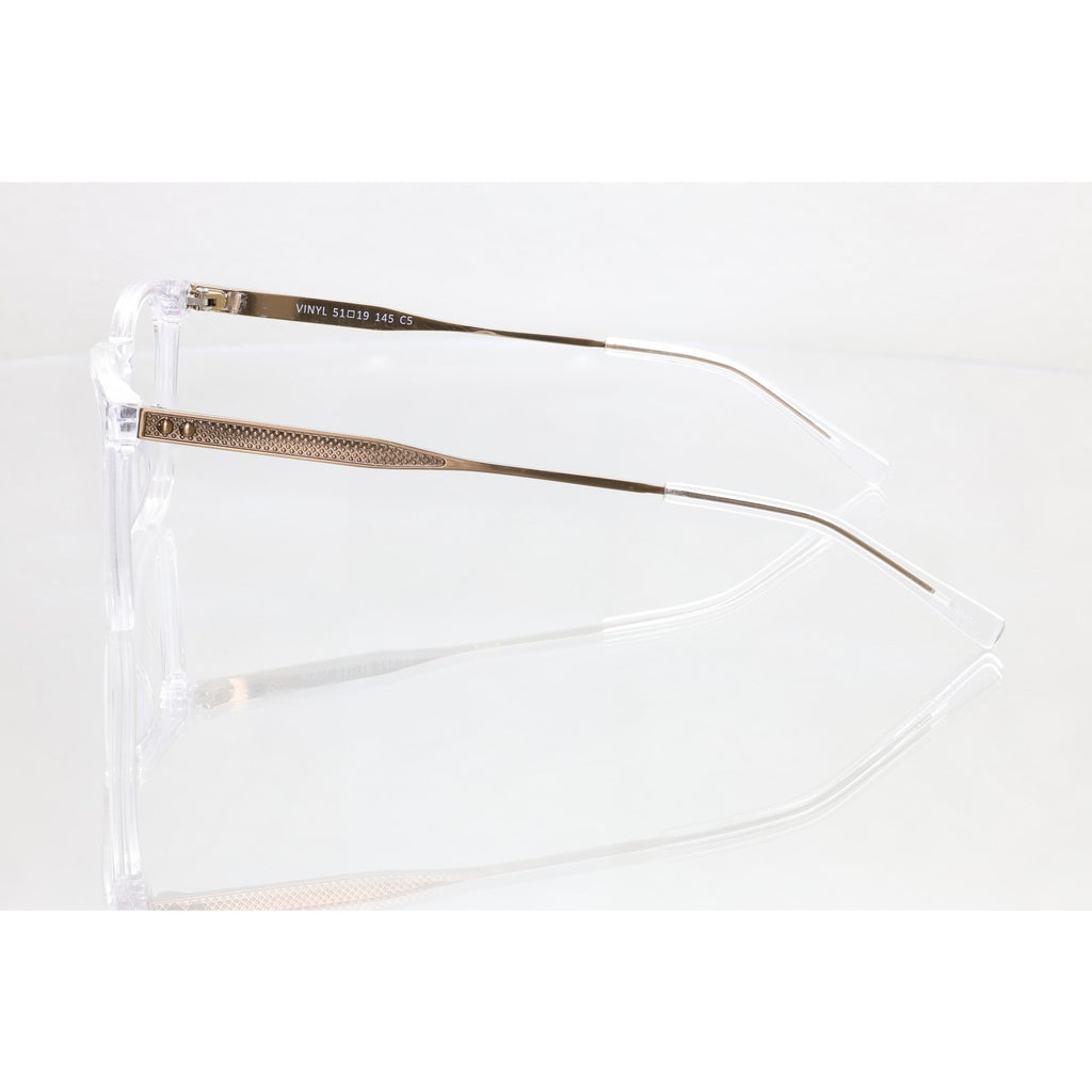 Eyebuydirect Vinyl C5 clear/bronze eyeglass frames, photo 4 of 8