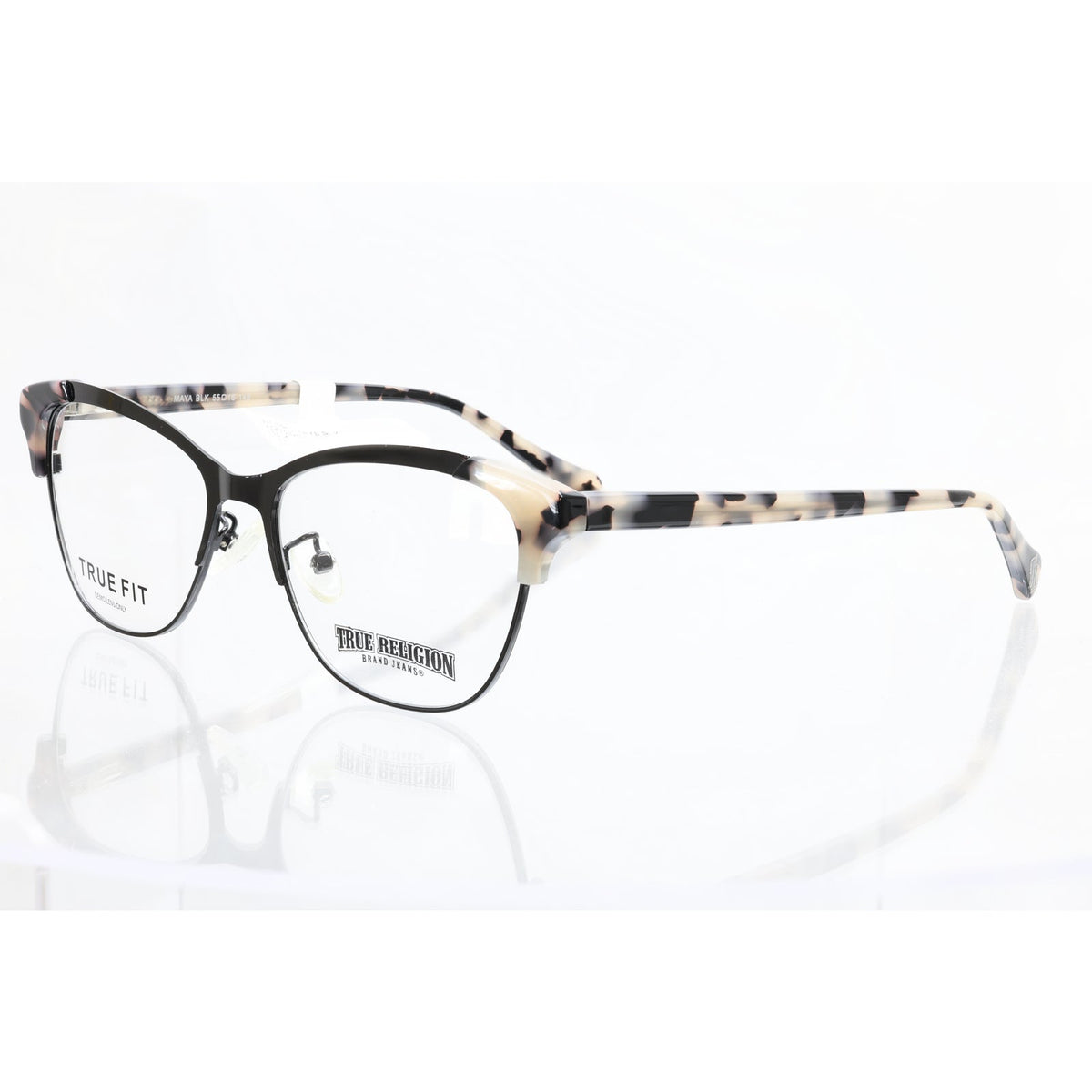 True Religion Maya black eyeglass frames