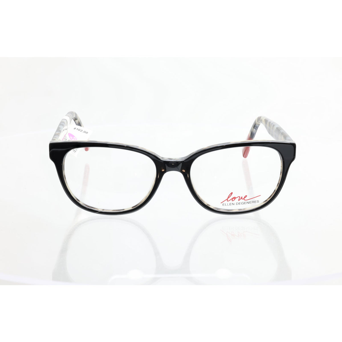 Love by Ellen DeGeneres Whitney BLKTT eyeglass frames, photo 3 of 6