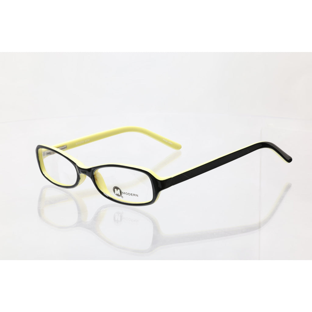 Modern Wow Black/Lime 49-16-135mm Eyeglass FRAMES ONLY - NEW/WITHOUT TAGS