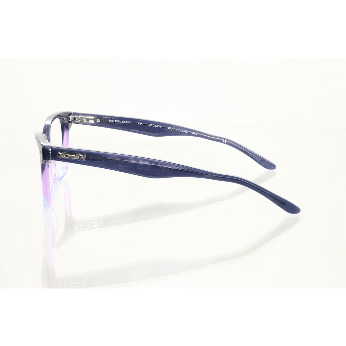 BCBGMAXAZRIA Jacinda blue purple fade eyeglass frames, photo 4 of 8