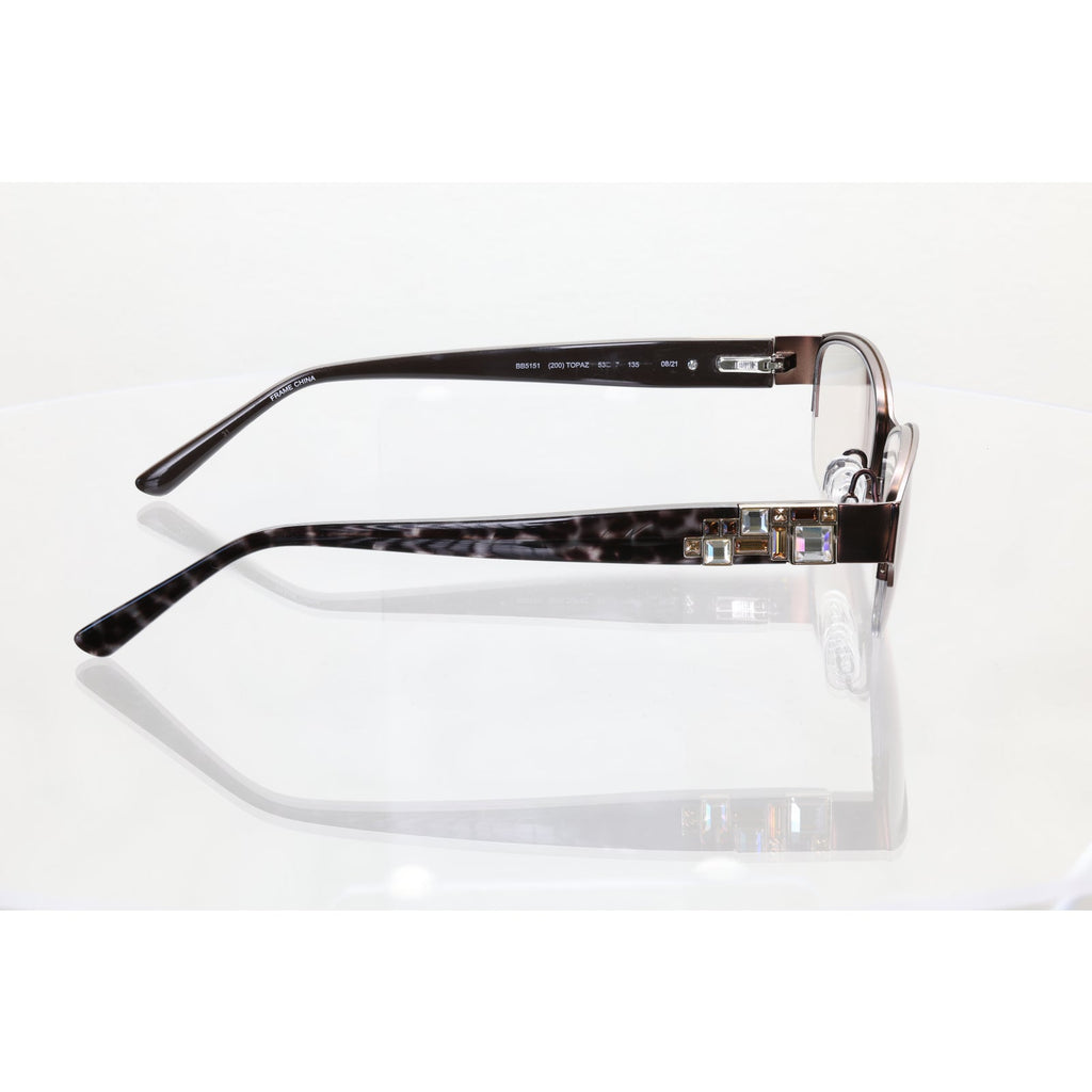 Bebe BB5151 (200) topaz eyeglass frames, photo 6 of 8
