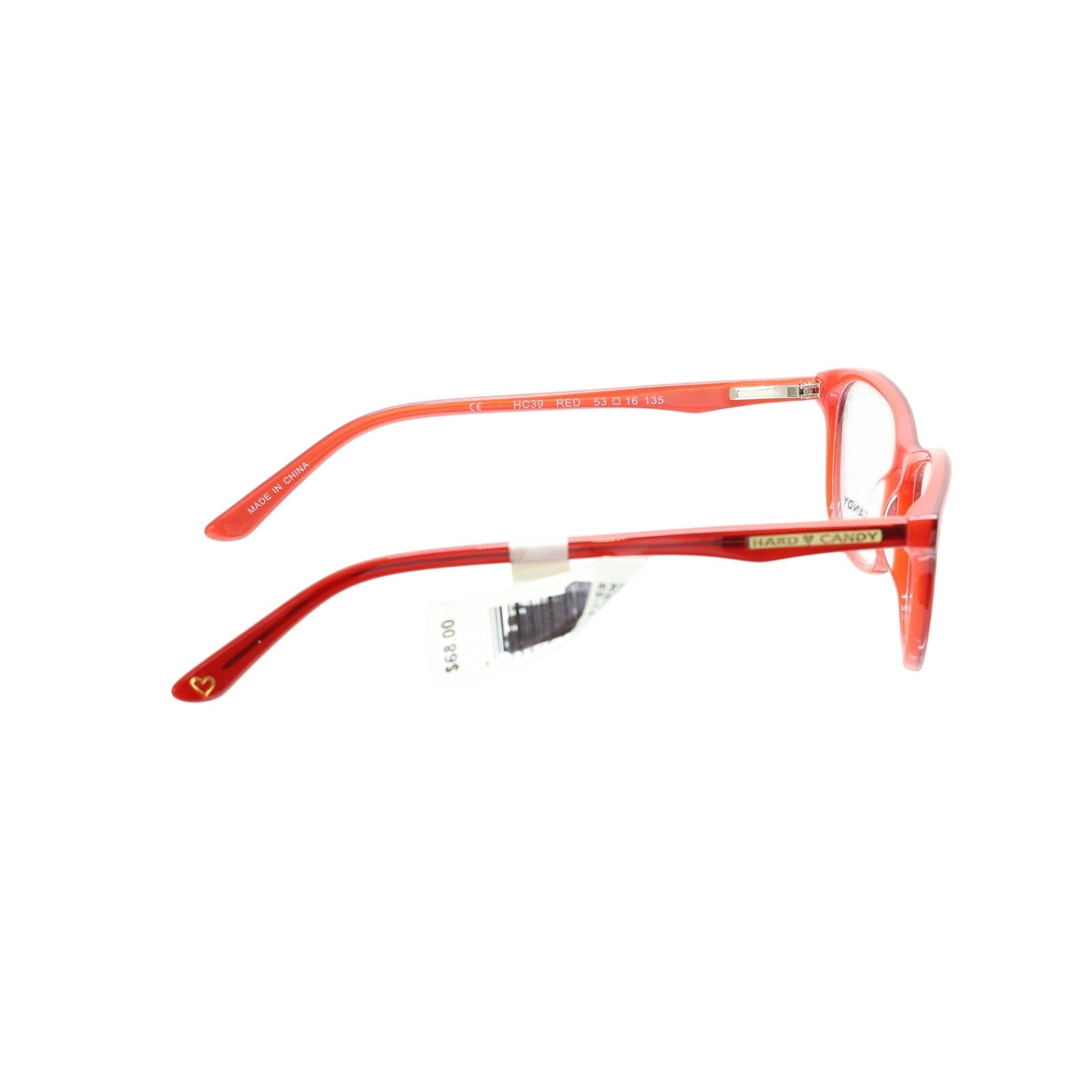 Hard Candy HC39 53-16-135mm Eyeglasses FRAMES ONLY - NEW CONDITION