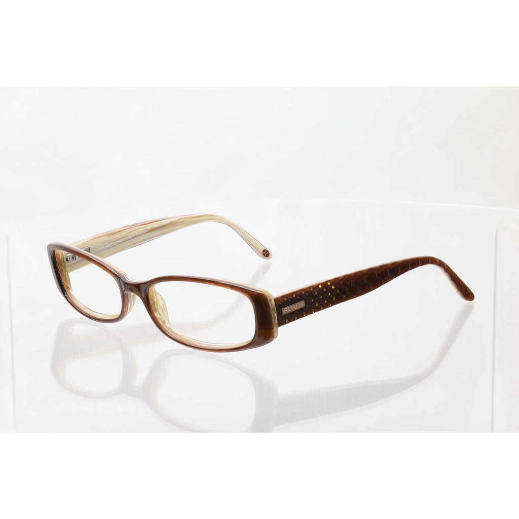 Revlon RV5006 52-17-135mm Cappuccino Eyeglass FRAMES ONLY - VERY GOOD CONDITION