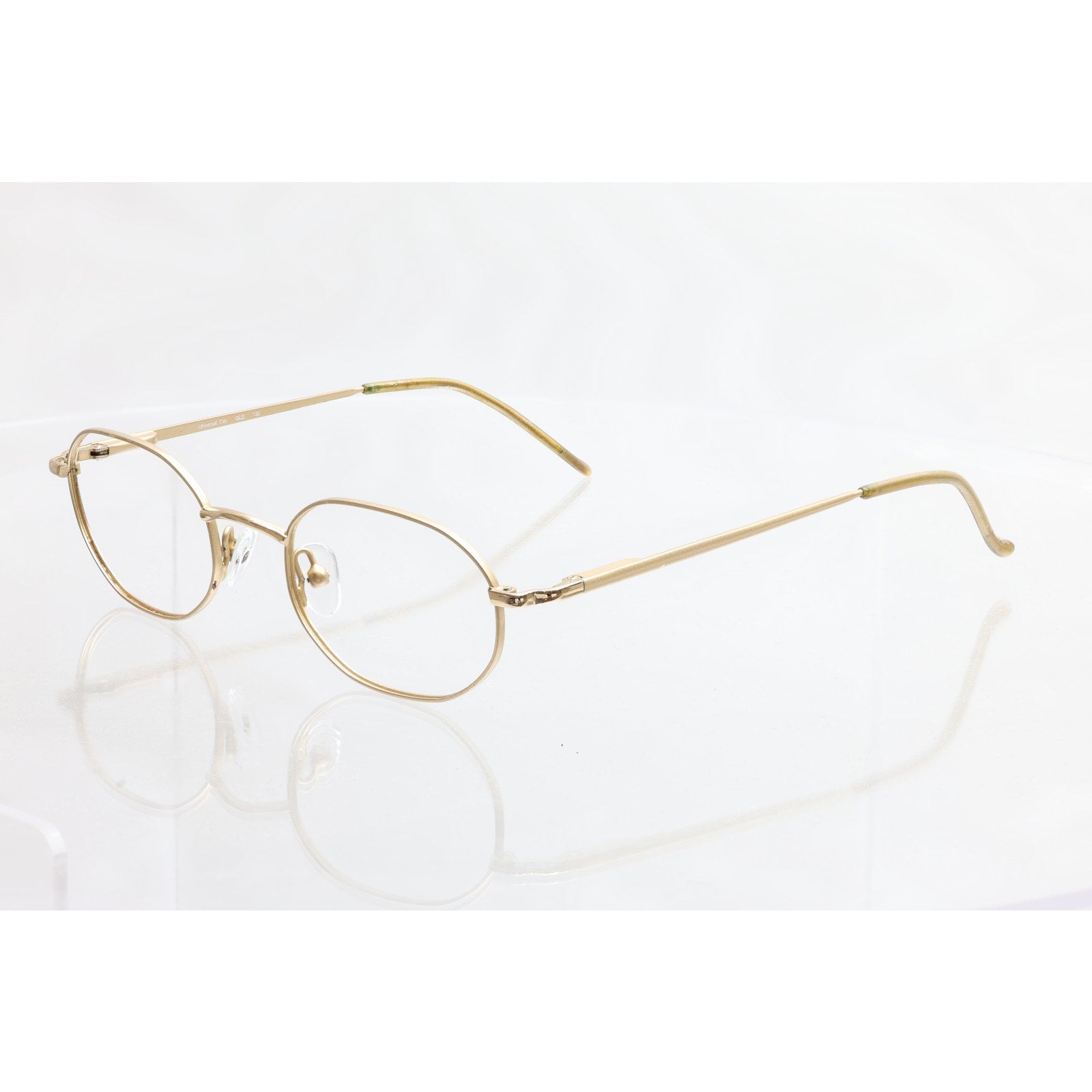LA GEAR Universal City GLD 48-20-135mm Eyeglass FRAMES ONLY - GOOD CONDITION