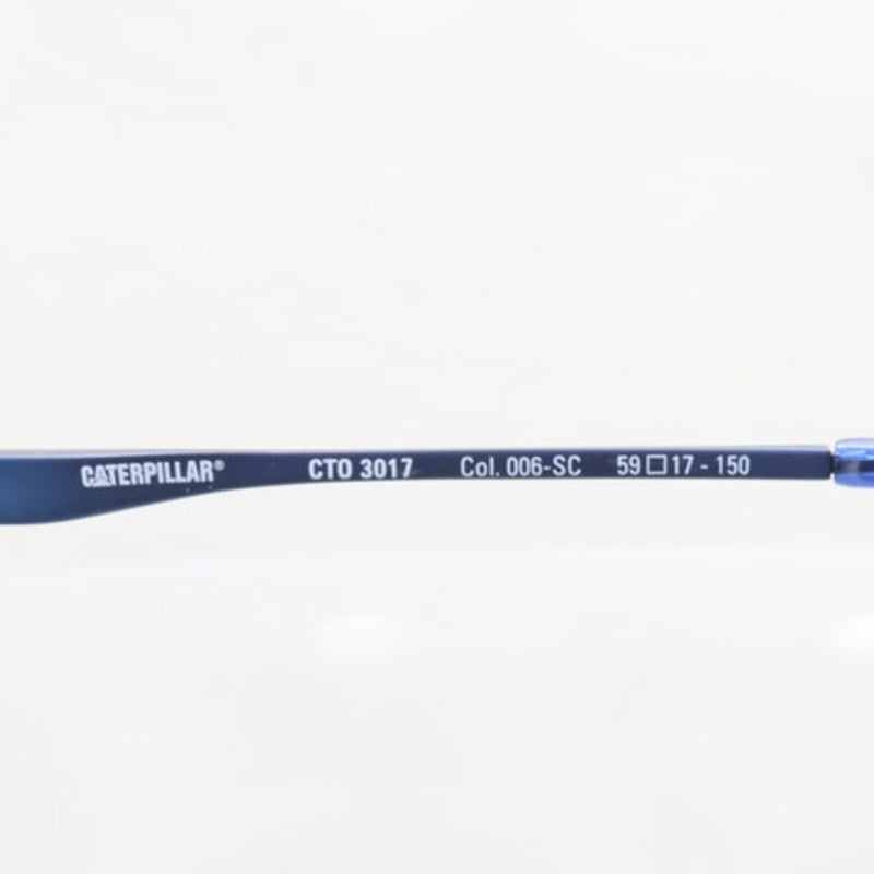 Caterpillar CTO 3017 Col.006 blue eyeglass frames, photo 7 of 8