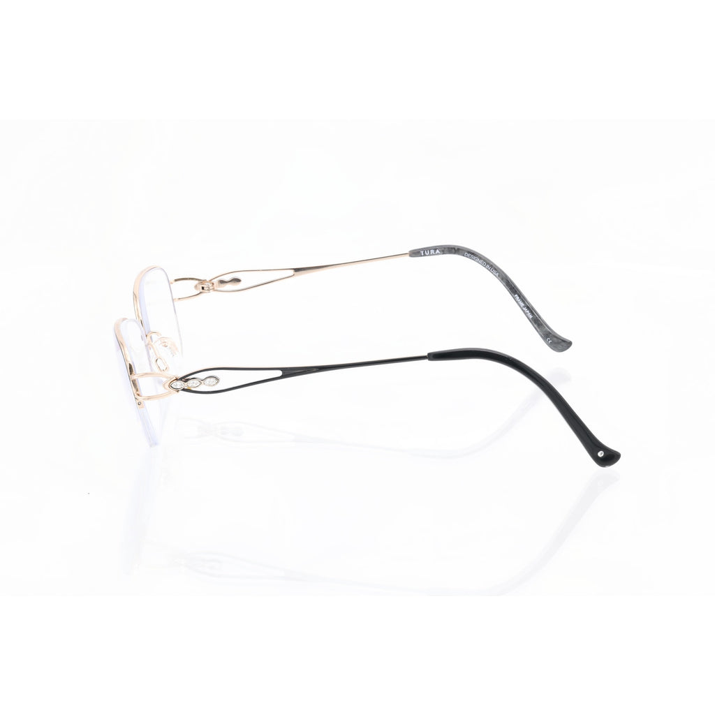 Tura R134 BLK 53-18-140mm Eyeglasses FRAMES ONLY - VERY GOOD CONDITION