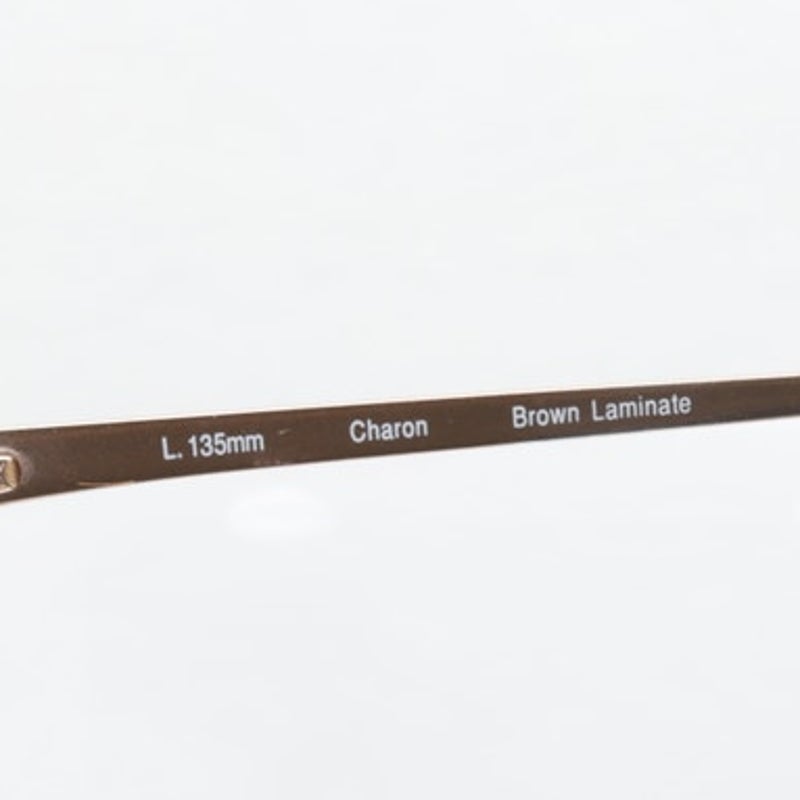 Ellen Tracy Charon brown laminate eyeglass frames, photo 7 of 8