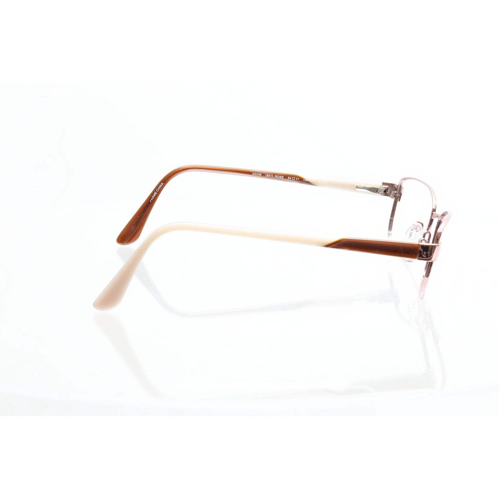 Altair Genesis G5036 (601) Rose 53-17-140mm Eyeglasses FRAMES ONLY - VERY GOOD
