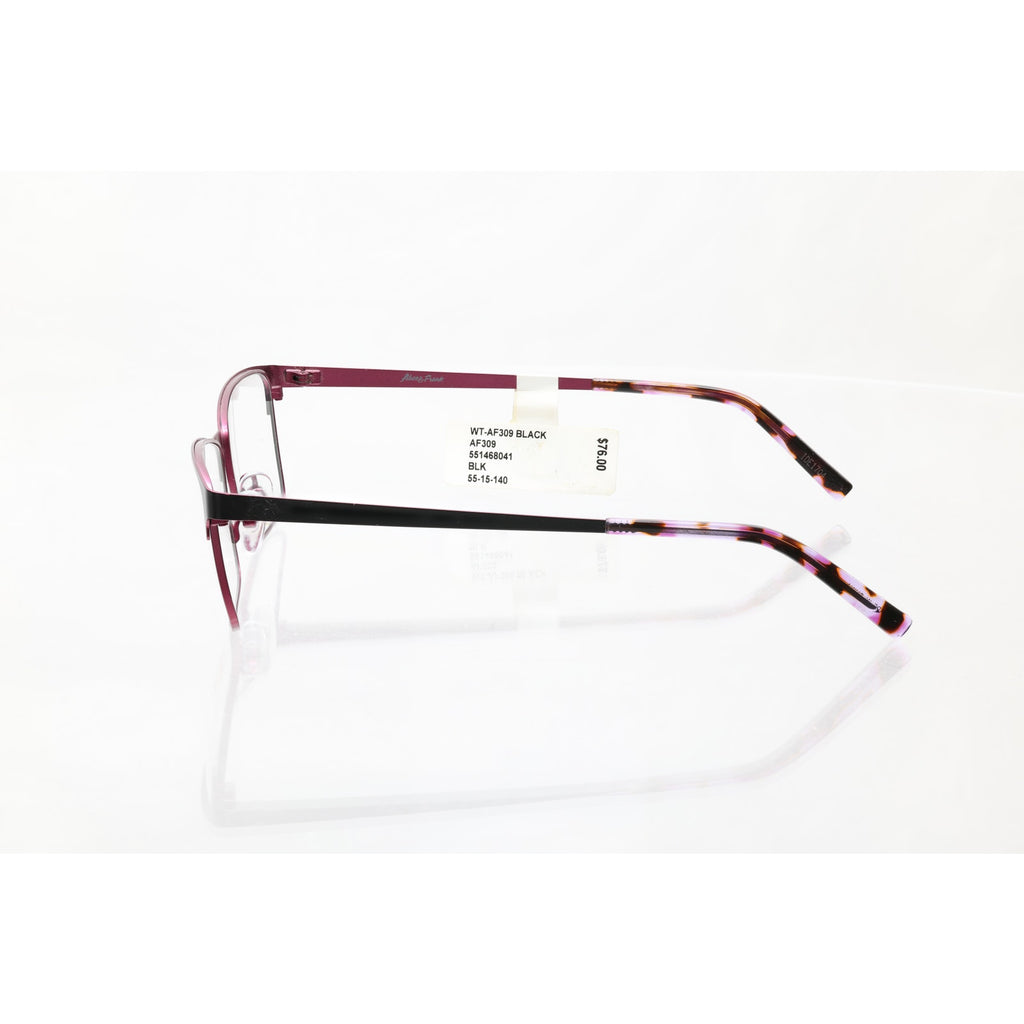 Alice & Frank AF309 BLK 55-15-140mm Eyeglasses FRAMES ONLY - NEW CONDITION