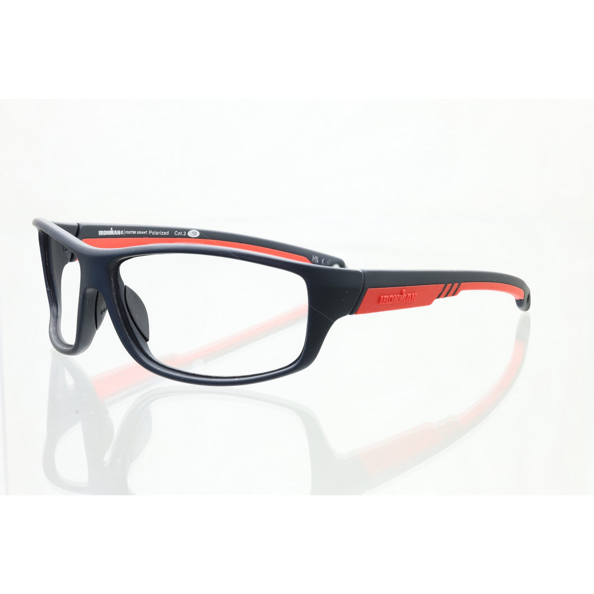 Foster Grant Ironman Precision SR0823 black/red eyeglass frames