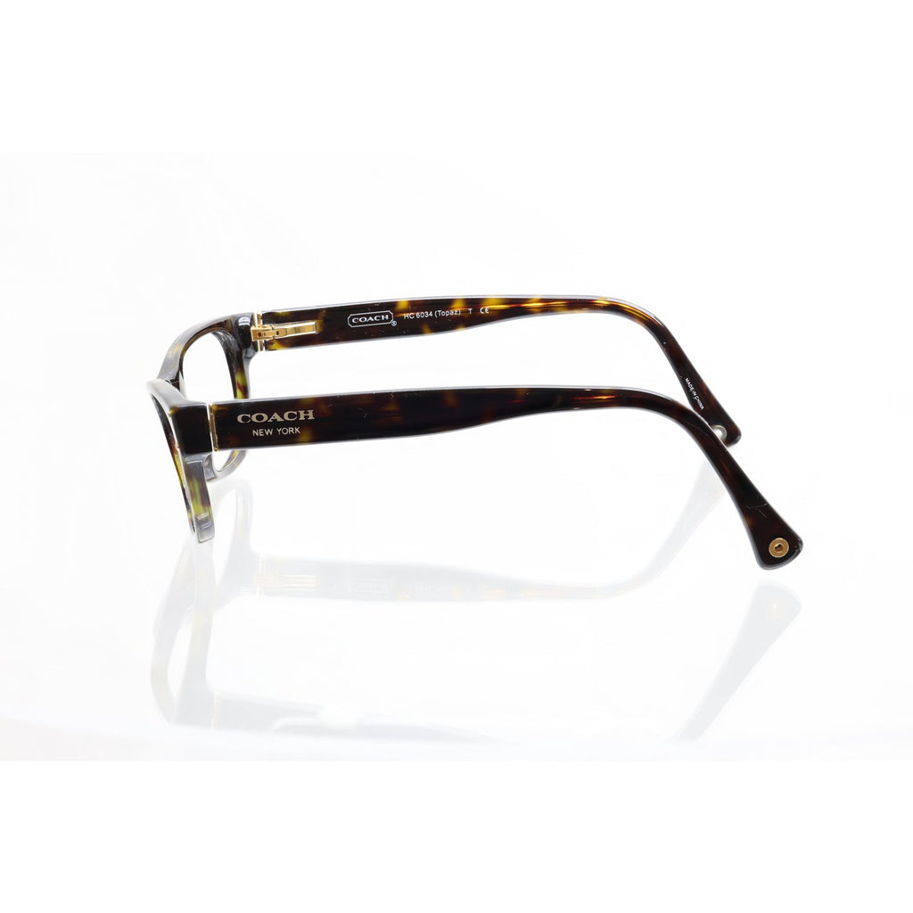Coach HC 6034 (Topaz) 5001 dark tortoise eyeglass frames, photo 4 of 6