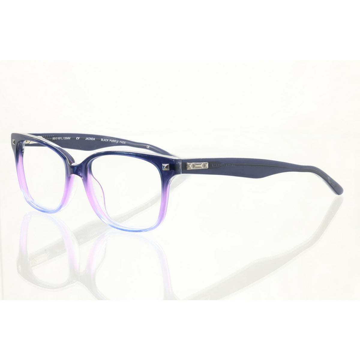 BCBGMAXAZRIA Jacinda blue purple fade eyeglass frames