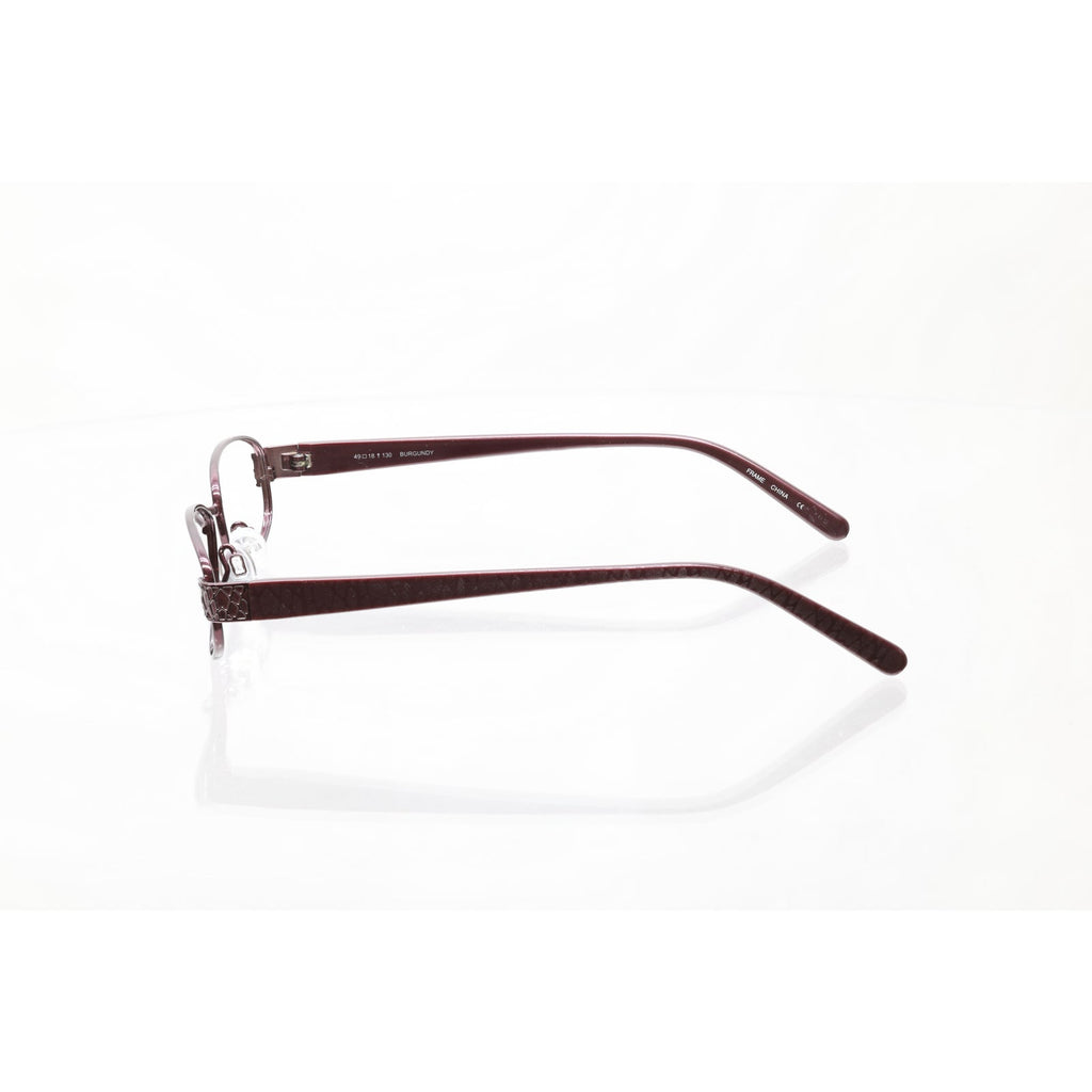 Flexon by Marchon 468 burgundy eyeglass frames, photo 4 of 6