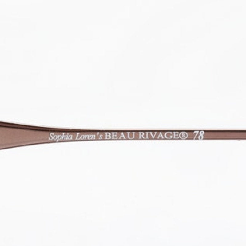 Sophia Loren's Beau Rivage 78 Zyloware 168 Eyeglass FRAMES ONLY - GOOD CONDITION