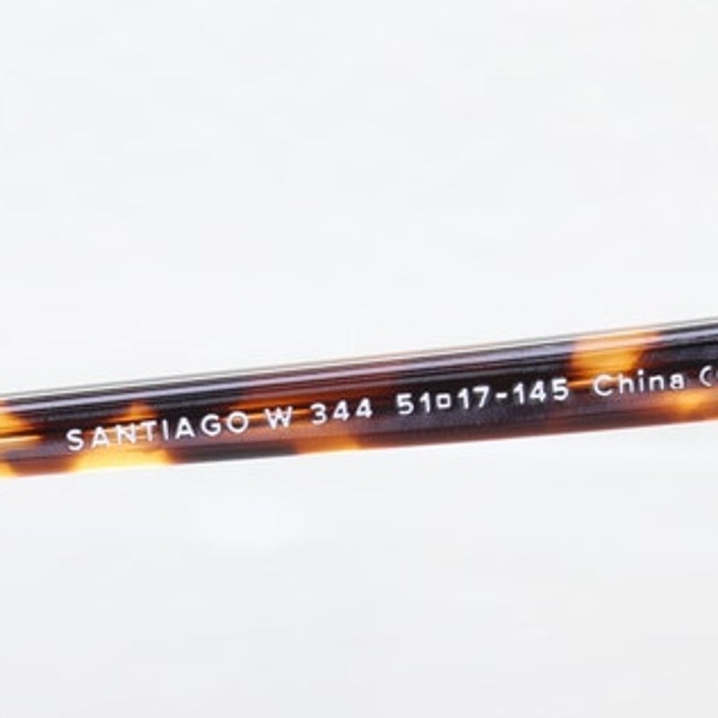 Warby Parker Santiago W 344 brown/blue eyeglass frames, photo 8 of 8