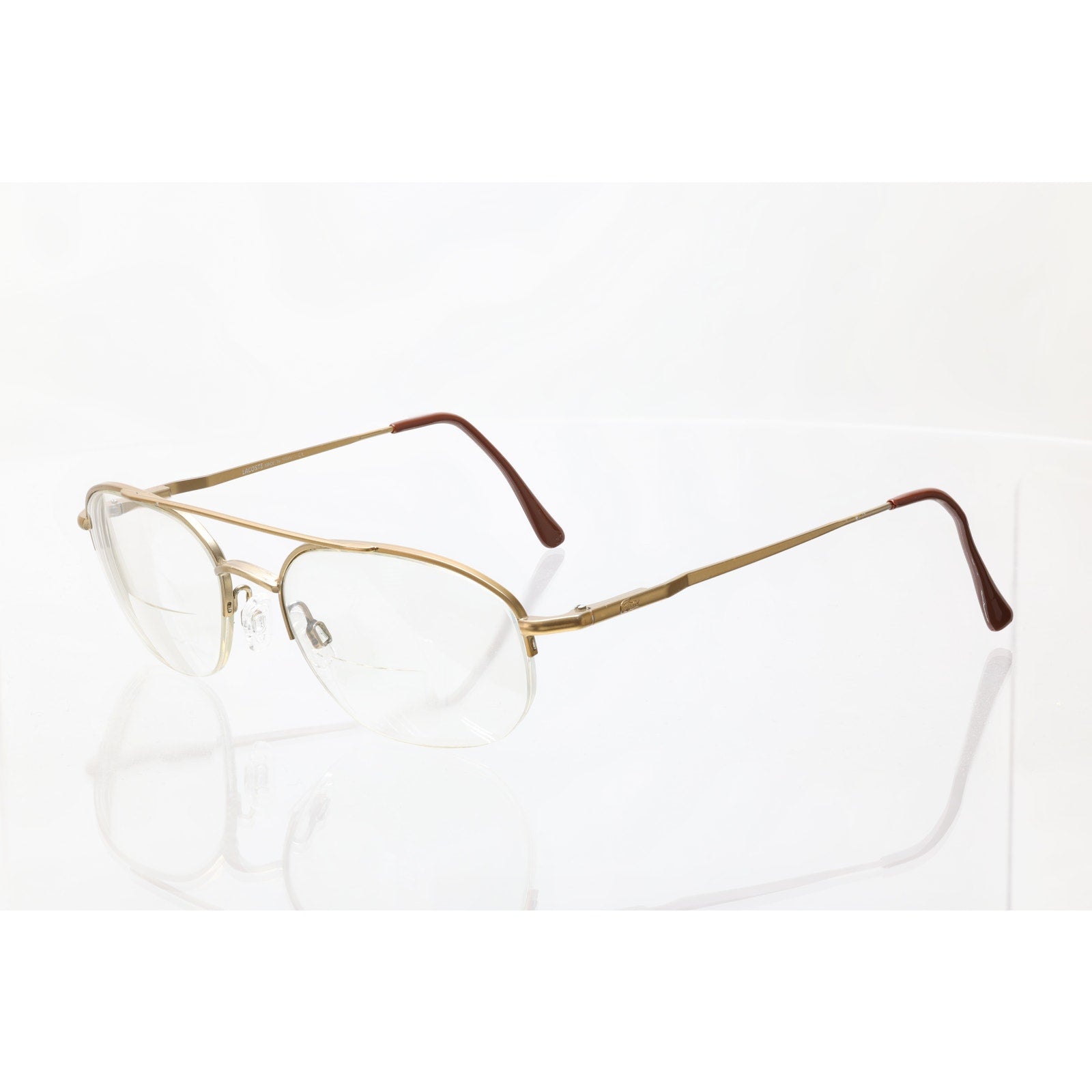 Lacoste Classic 7114 55-19-145mm E011 Eyeglass FRAMES ONLY - GOOD CONDITION