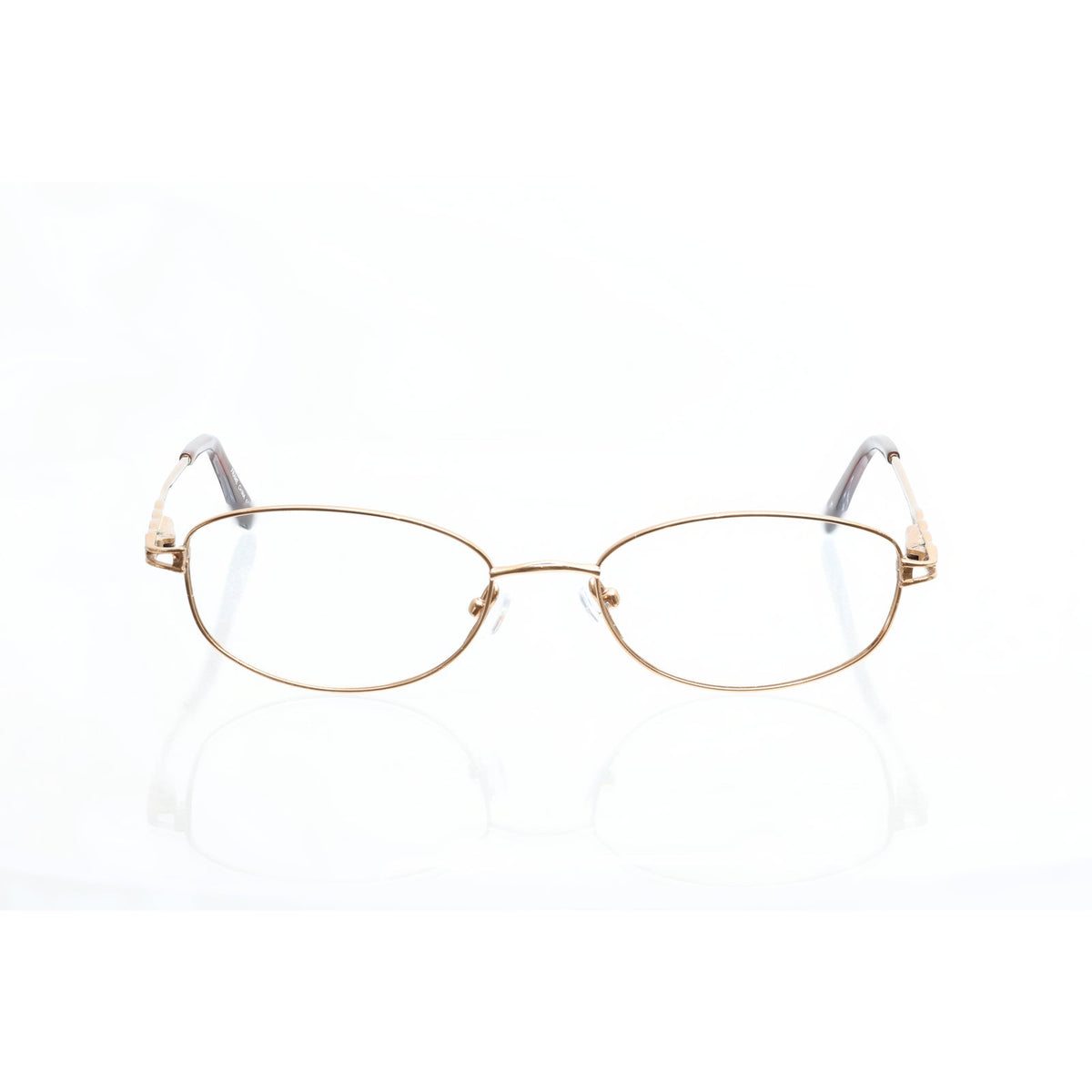 Marchon Tres Jolie 125T nutmeg eyeglass frames, photo 3 of 6