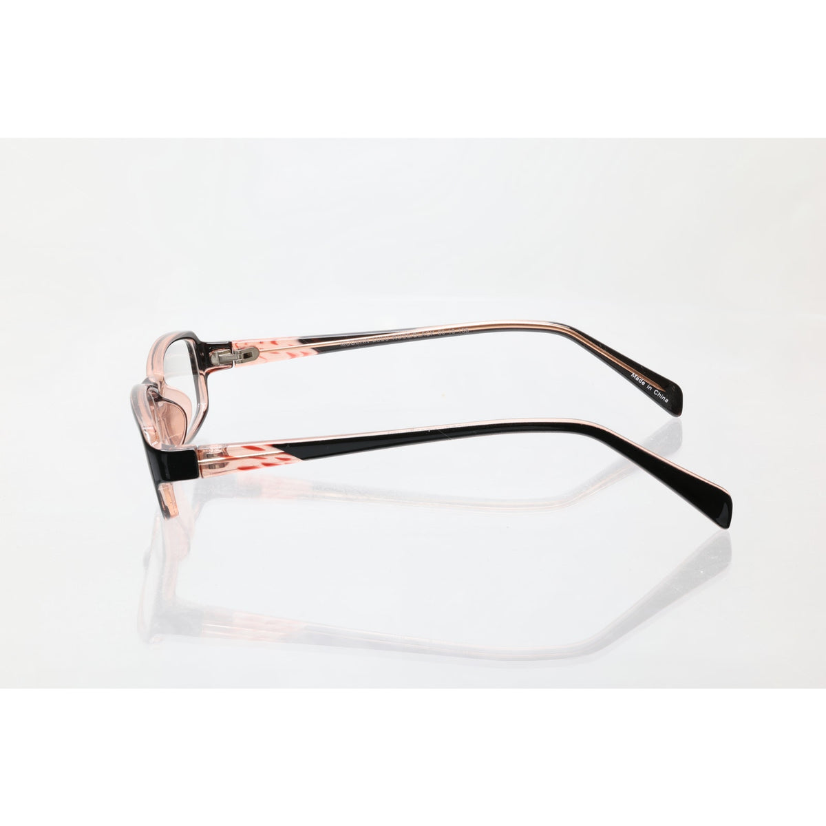 Modern Lulu Rose/Black 50-16-135mm Eyeglass FRAMES ONLY - NEW/WITHOUT TAGS