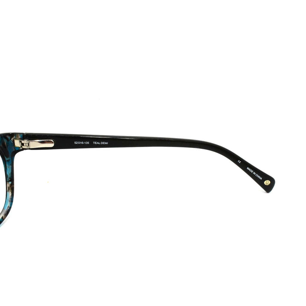 Bulova Anaheim Teal Demi 52-16-135mm Eyeglasses FRAMES ONLY - GOOD CONDITION