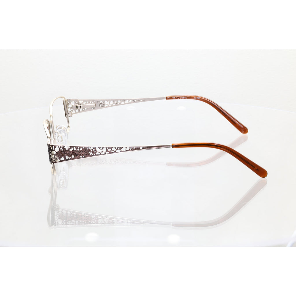 Gloria Vanderbilt 119M Zyloware 168 brown eyeglass frames, photo 4 of 8