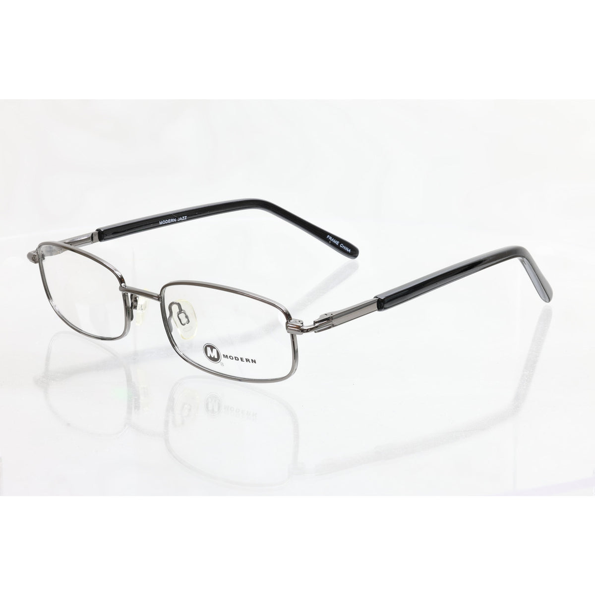 Modern Jazz Gunmetal 54-18-145mm Eyeglass FRAMES ONLY - NEW/WITHOUT TAGS