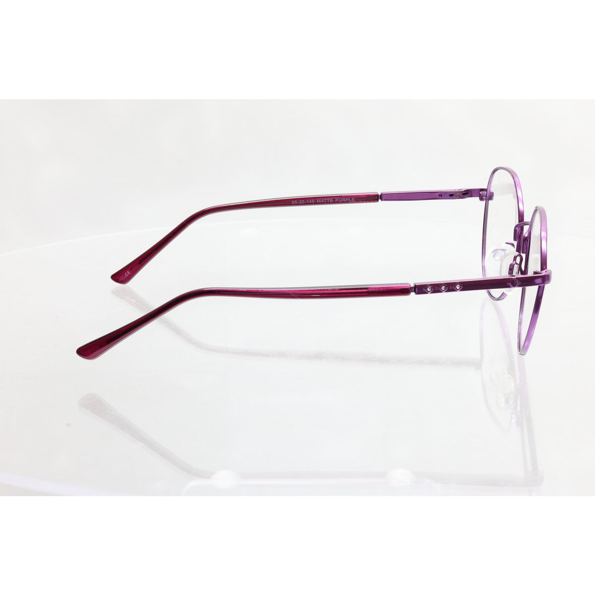 Modern Addison Matte Purple 50-20-140mm Eyeglass FRAMES ONLY - NEW/WITHOUT TAGS