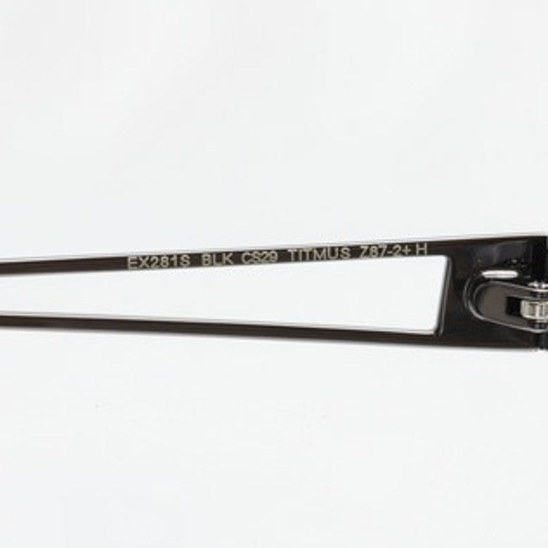 UVEX by Honeywell EX281S BLK 53-17-133mm Eyeglass FRAMES ONLY - NEW/WITHOUT TAGS